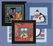 Наборы для вышивания панно MILL HILL на канве